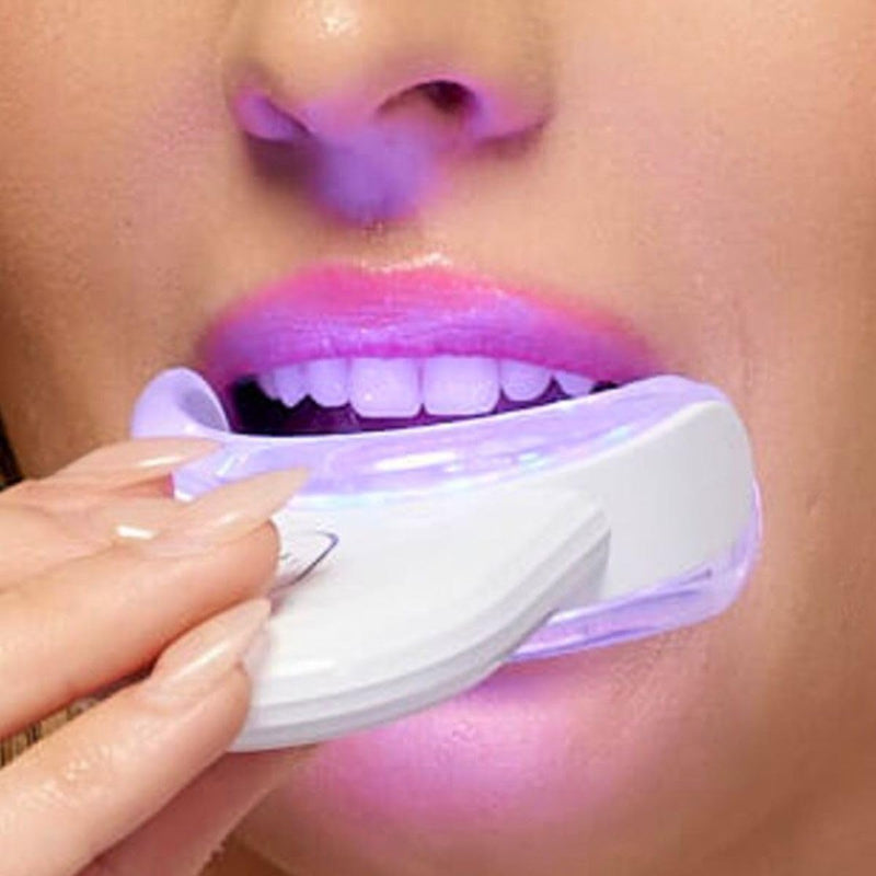 InstantGlo Teeth Whitening Kit with 32X LED Light, 35% Carbamide Peroxide Whitening Gel Pens, Fast Teeth Whitener for Sensitive Teeth, Enamel-Safe, Dentist-Trusted incl. Mouth Tray