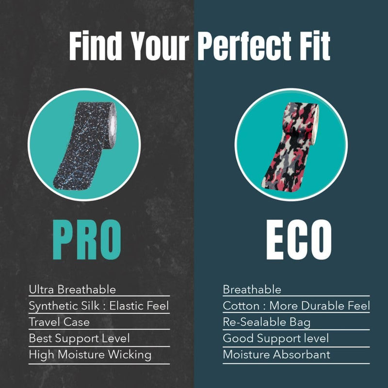 Heali Kinesiology Tape with Magnesium and Menthol, 20 Pcs Precut Strips, K Tape Roll, Knees, Sports Tape, Water Resistant - Eco - Pink Camo 1-Pack