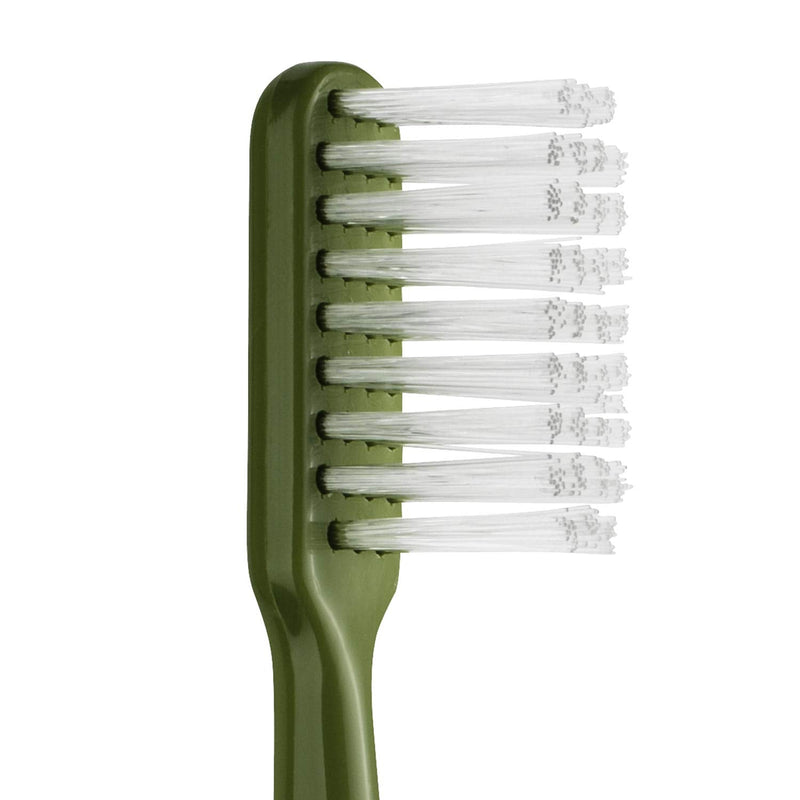 [Australia] - TePe Denture Care toothbrush, 1 piece, denture toothbrush with extra long and strong bristles for easy accessibility, easy cleaning of dentures 