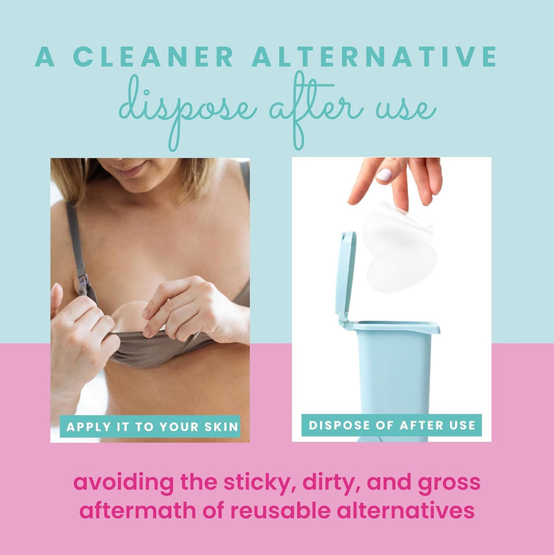 [Australia] - Soothing Gel Pads, Instant Cooling Relief for Sore Nipples, Made Without BPA, Hydrogel Pads for Breastfeeding, Aloe Vera Infused 16 Count 