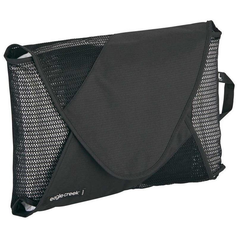 Eagle Creek Pack-It Starter Set - Suitcase Organizer Bags Set with Wrinkle-Free Garment Folder and Travel Packing Cubes, Black