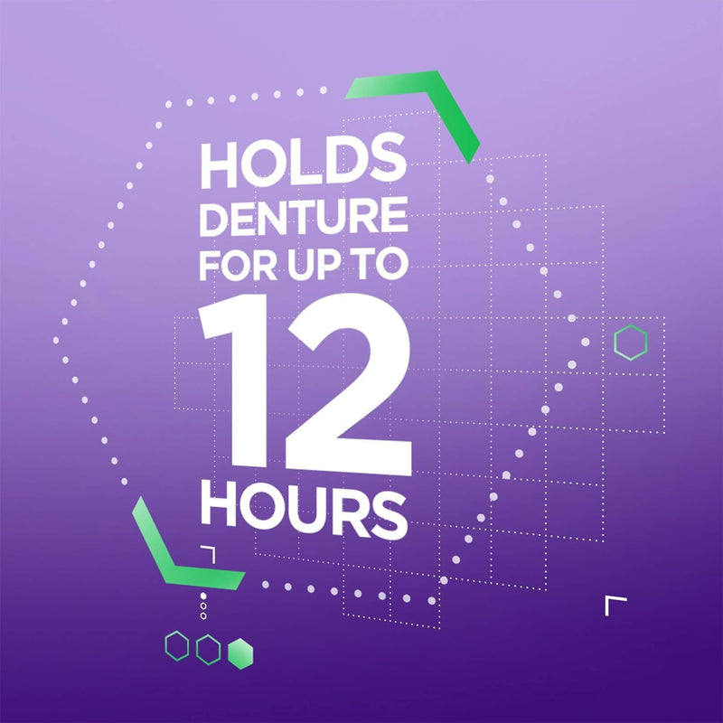 Super Poligrip Denture Adhesive Comfort Seal Strips-40 ct (Pack of 3)