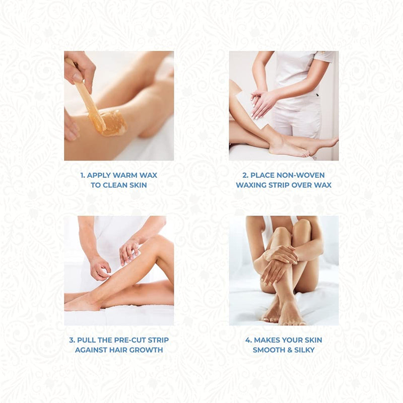 [Australia] - ForPro Professional Collection Non-Woven Epilating Strips, White, Tear-Resistant, Pre-Cut Strips For Hair Removal, 3" W x 9" L, 500-Count 500 Count (Pack of 1) 