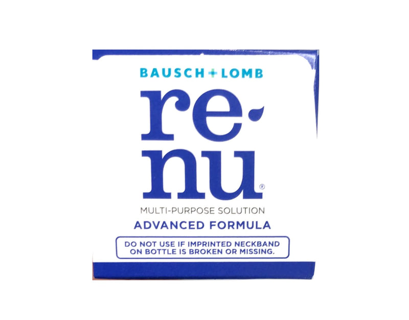 [Australia] - Renu Advanced Formula Multi-Purpose Solution, Gentle on Eyes, Cleans & Disinfects, Moisturizes for Comfort, Travel Size 2 fl oz (Pack of 2) 