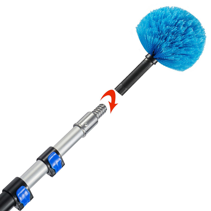 [Australia] - Screw on Cobweb Duster Replacement Head for Pole (Pole Not Included) 1pcs 