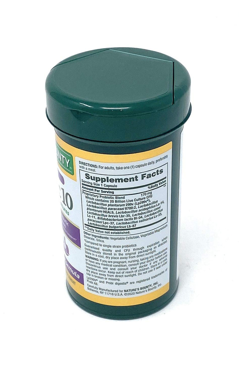 [Australia] - Nature's Bounty Ultra Strength Probiotic 10, 70 Capsules 
