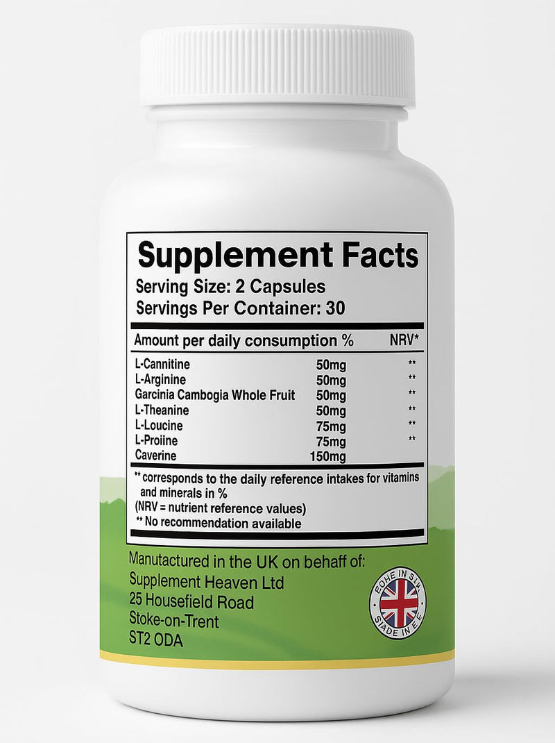 Lipovive - Weight Management Capsules - Natural Ingredients – Natural Energy & Weight Management Support - 60 Capsules - New & Sealed