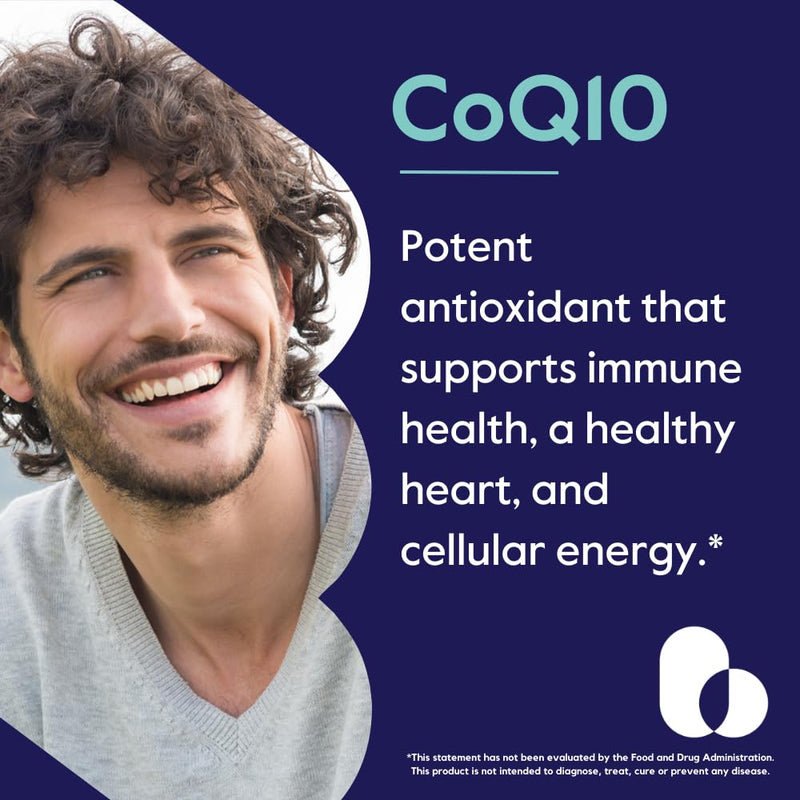 BESTVITE CoQ10 400mg (120 Veg Caps) Naturally Fermented - No Stearates | Vegan - Gluten Free - Non GMO - Coenzyme Q10 Supplement - Antioxidant for Heart & Energy Support*