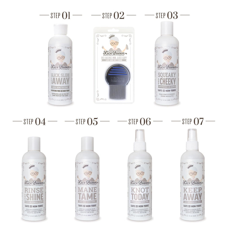 [Australia] - Lice Comb for Kids - Nit Removal, Head Lice Treatment, and More! Professional Stainless Steel Terminator Lice and Nit Comb with Gentle Tips - Woman-Owned Business, Lice Removal Made Easy 