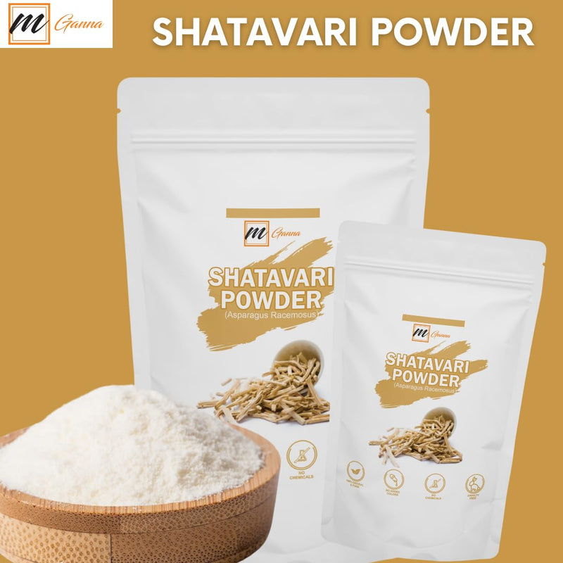[Australia] - 100% Natural Shatavari/Asparagus Racemosus Powder for Health and Skin Care 0.5 LBS / 227 GMS 