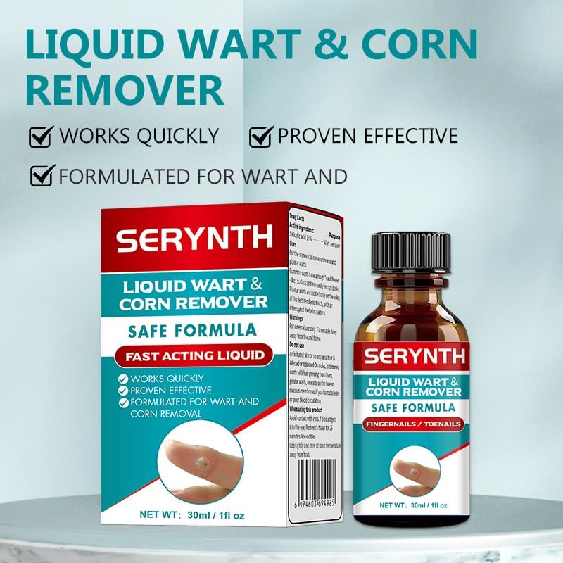 [Australia] - Maximum Treatment Liquid Corn Remover and Callus Remover for Fast-Acting Foot Care - Plantar and Common Callus Remover Treatment for Kids and Adults 
