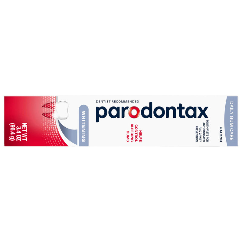 [Australia] - Parodontax Teeth Whitening Toothpaste To Help Bleeding Gums, Gum Toothpaste For Gum Health, 3.4 Oz x 3 