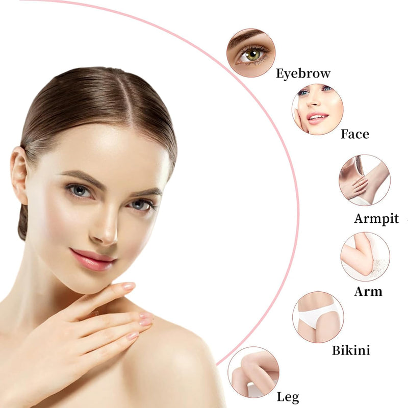 [Australia] - Generation 2 Replacement Heads for Flawless Facial Hair Remover Compatible with Flawless Replacement Heads,Fit for Flawless Replacement Heads Gen 2 for Flawless Facial Hair Removal for Women,6 Count. 6 Pack for Flawless 