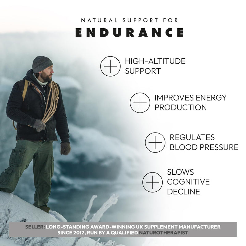 Himalayan Shilajit Capsules - 100% Pure and Natural, Tasteless - Rich in Trace Minerals, Iron, Fulvic and Humic Acid - Shilajit Supplement - 60 x 400mg