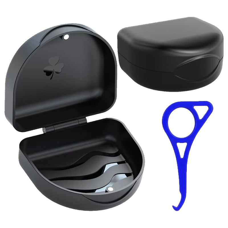 [Australia] - Braces box with bracket extractor, denture box, denture box, denture box, dental splint box, braces box, for storing braces and dentures for adults and children 