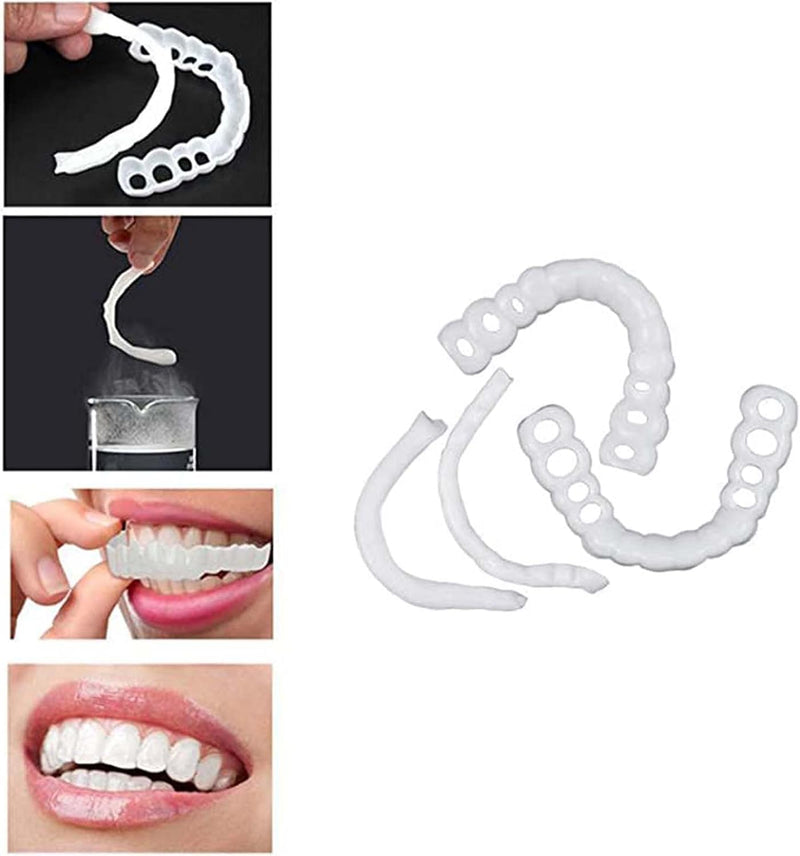‌2 Pairs, Adjustable for Men & Women, Instant Smile Boost, Secure Fit ‌ 1