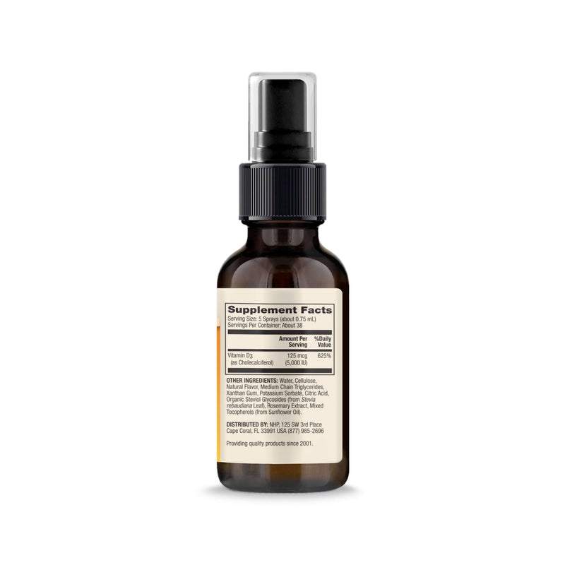 Dr. Mercola Vitamin D3 Sunshine Mist, 5000 IU, 0.98 fl oz (38 Servings) | Supports Immune, Bone, and Joint Health, Natural Orange Flavor, 0 g Sugar, Non-GMO, Gluten-Free and Soy-Free 0.98 Fl Oz (Pack of 1)