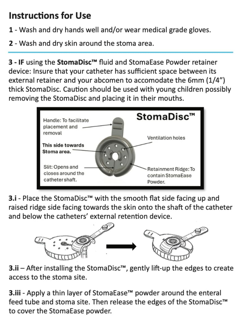 [Australia] - StomaEase Powder, Leakage Relief for Enteral Stomas 
