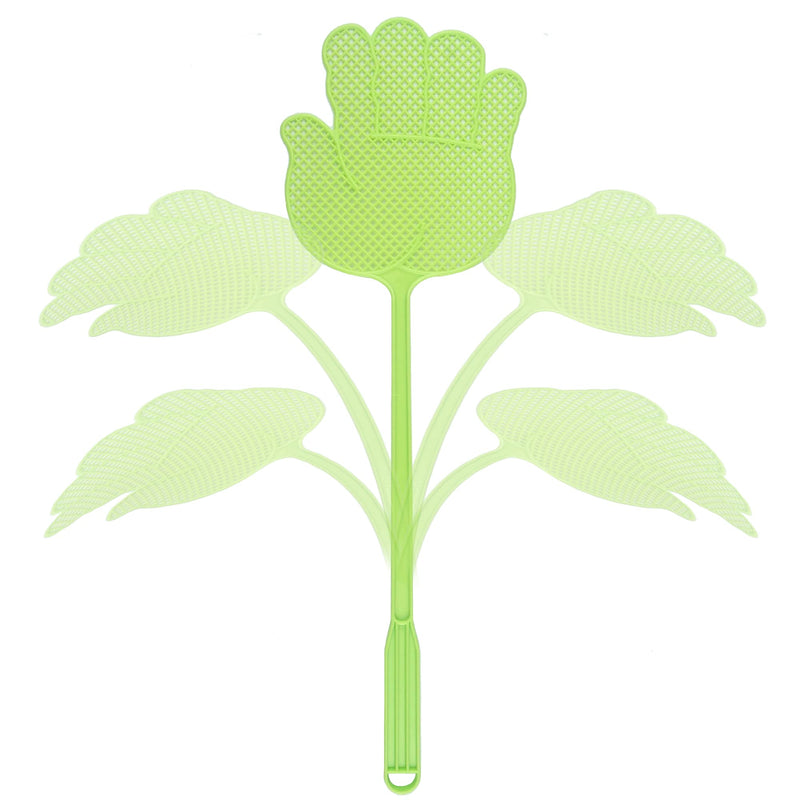 [Australia] - Fly Swatter - Funny Hand Shaped Fly Swatters -Durable - Colorful for Home/Indoor/Outdoor/Classroom/Office/Pack of 5 