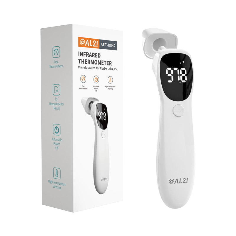 [Australia] - Dual Mode Thermometer for Adults, Kids, and Babies ‚Äì Infrared Digital Forehead and Ear Thermometer, No Touch with Fever Alarm and Fast Results 