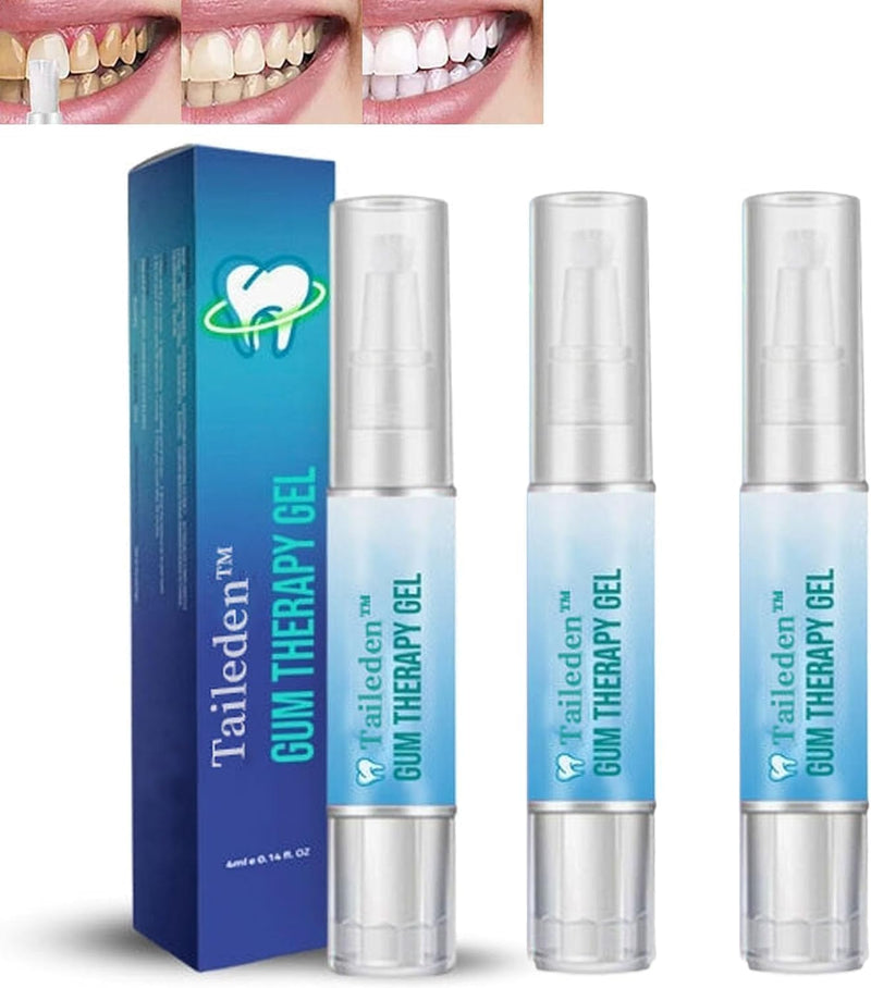 [Australia] - Taileden™ Gum Repair Therapy Gel, Gum Therapy Gel for Recessed Gums, Neslemy Gum Shield Therapy Gel, Teeth Whitening Gel Instant Soothing Gel, Instant Gel Pen for Oral Care(3pcs) 