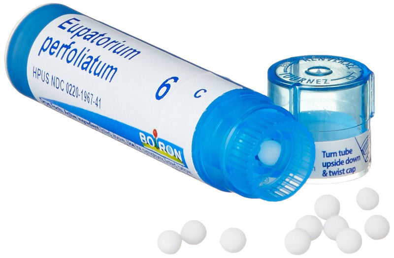 Boiron Eupatorium Perfoliatum 6C, Homeopathic Medicine for Stiffness and Bone Pain (Pack of 5)