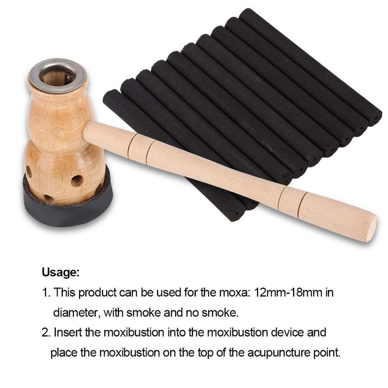 [Australia] - Moxa Stick Burner Holder Moxa Strips Mugwort Moxibustion Box Burner Tool Wormwood Artemisia AcupunctureËâæÁÅ∏Âô®Áõí(Moxa Healing Tools) 