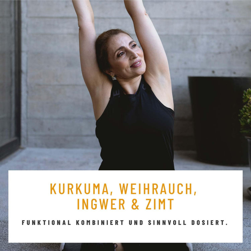 [Australia] - Frankincense Turmeric Ginger Capsules High Dose - 196.1 mg Boswellic Acid, 133.3 mg Curcumin, Cinnamon, Gingerol & Piperine - Without Chemical Anti-Inflammatories or Joint Capsules Flame Guard 