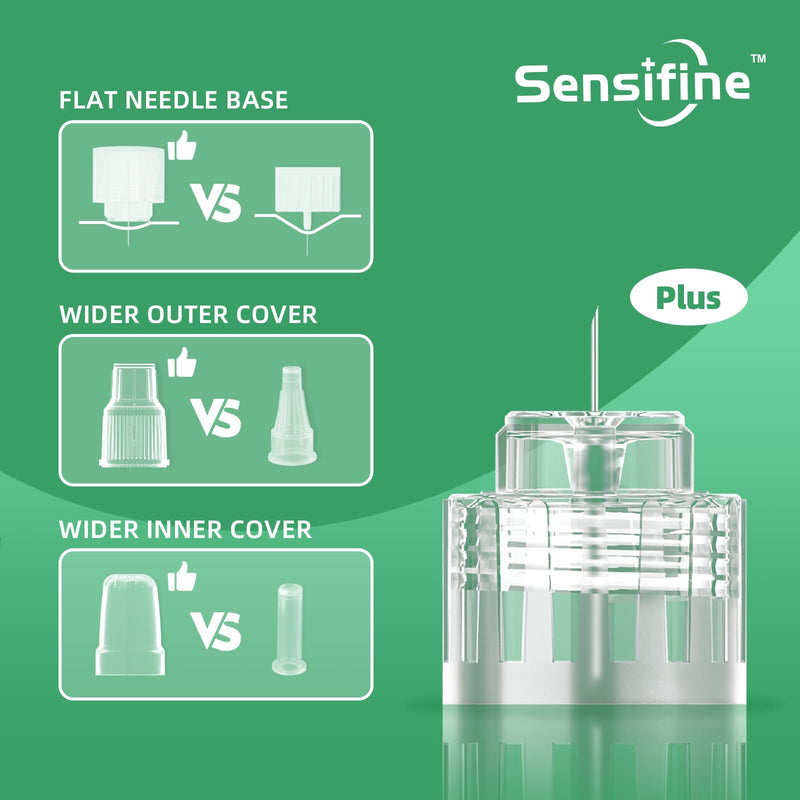 [Australia] - Pen Needles 32g 4mm Ultra Fine, Insulin Needles for Injections, Compatible with Most Insulin Pens, 100pcs/bx (5/32‚Äù) 