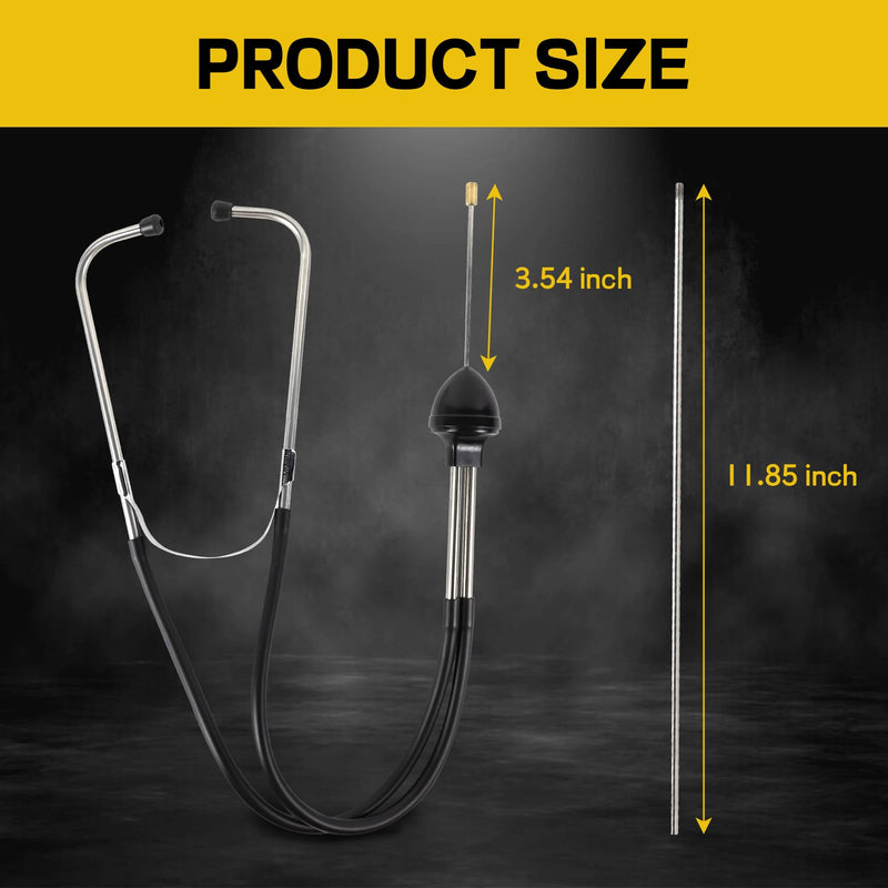 [Australia] - Automotive Stethoscope, Mechanic Stethoscope Sensitive Hearing Tool, Car Mechanic Cylinder Stethoscope Engine Diagnostic Instrument, Stethoscope Tool for Cars, Trucks, SUVs 