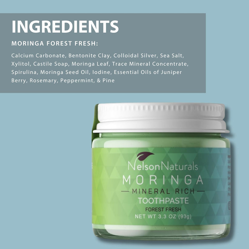 [Australia] - Moringa Mineral Rich Fluoride Free Toothpaste 3.3 oz Moringa 