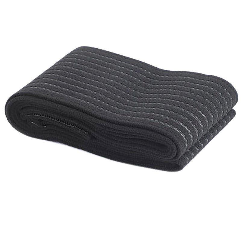 [Australia] - YIKANGHENG Breast Compression Band, 55 Inch x 3 Inch Black Elastic Cloth Chest Brace for Women Soprts and Outdoors (Black) 