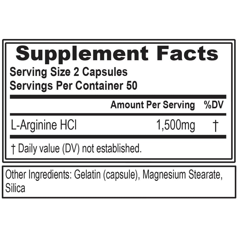 [Australia] - Evlution Nutrition Nitric Oxide Booster L-Arginine Supplement - High Potency Nitric Oxide Supplement with 1500mg of L Arginine HCL for Enhanced Pumps Energy Muscle Growth and Vascularity NO Booster 