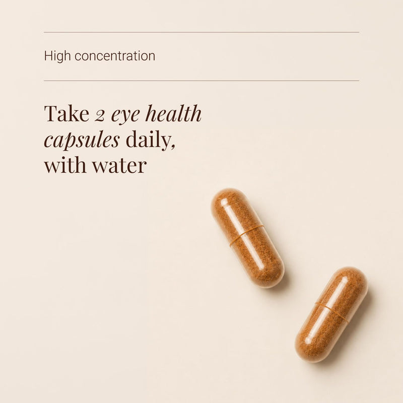 KIKI Health - Eye Health Supplement - Supports Normal Vision & Macular Health - with Lutein, Zeaxanthin - Vitamin A, Vitamin E & Zinc - Protects Against Oxidative Stress - 60 Capsules