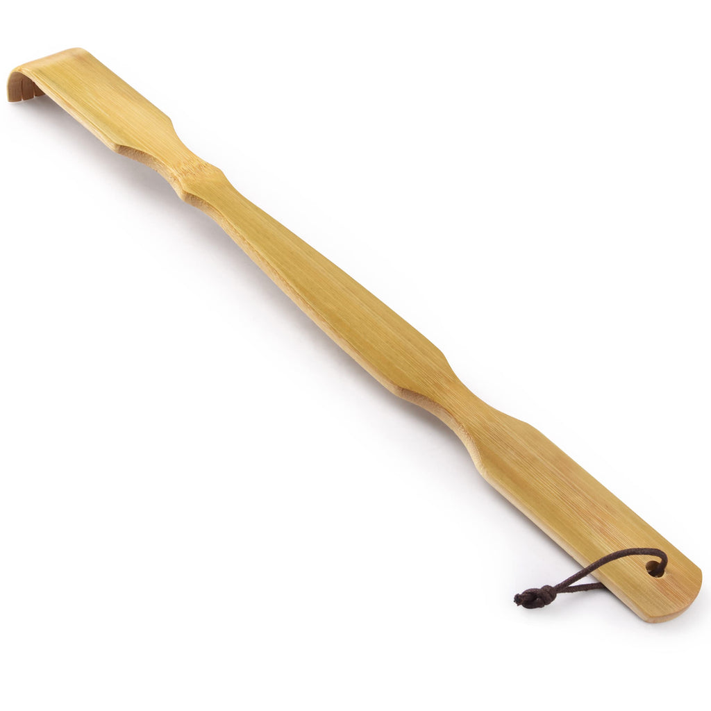 Bamboo Back Scratcher,100% Natural Bamboo Back Scratchers for Itching Relief,Strong & Sturdy 17 inches 1