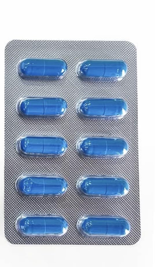 20 Capsules | 100% Natural Herbal Supplement, 20 Small Easy Swallow Pills for Men 10 count (Pack of 2)