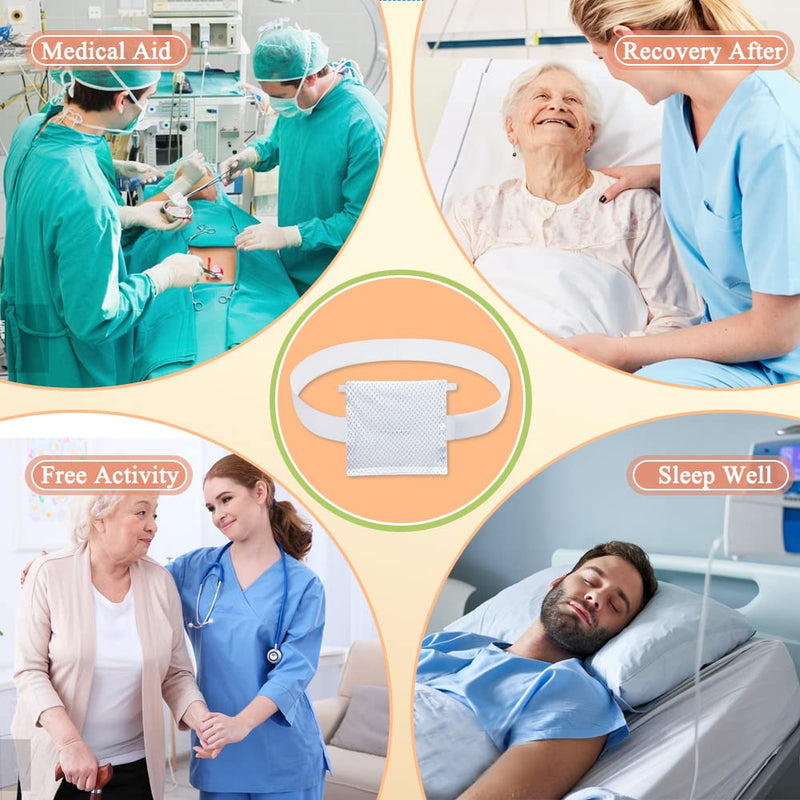 [Australia] - G Tube Belt Feeding Tube Holder Peritoneal Dialysis Pd Belts Feeding Tube Supplies Peg J Tube Cover Catheter Accessories Gastrostomy Medical Abdominal Pad for Men Women Mesh Breathable 