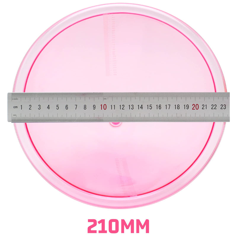 [Australia] - Buttocks Vacuum Cups 210ml, XXL Vacuum Therapy Cupping Machine Accessories 9.4 inch Diameter Butt Suction Cups with Y-Hose for Bigger Butt Lifting Body Massage, 1 Pair (Pink) 