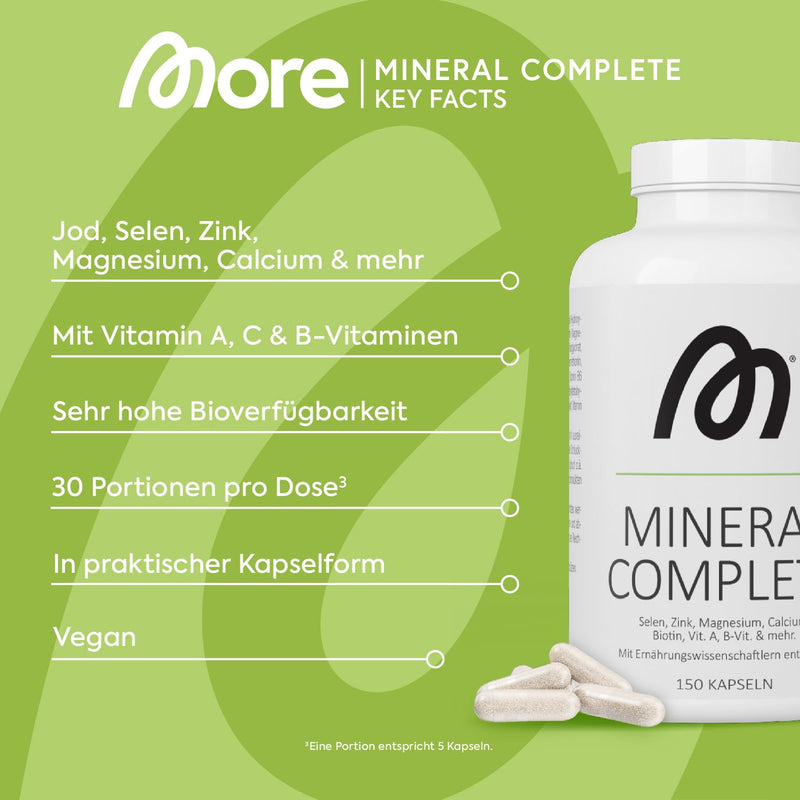 [Australia] - More Mineral Complete V4, 150 capsules with vitamin-mineral complex 
