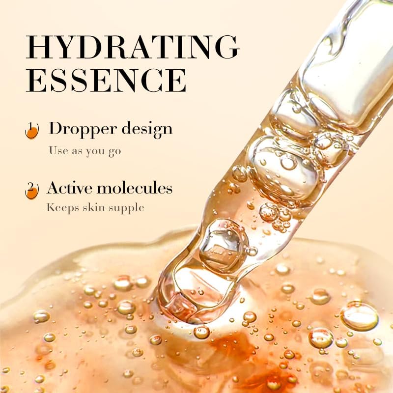 Grospe 2PC 98% Papaya Extract Vitamin C Nourish PawPaw Essence,Dispel Yellowing Of The Skin, Deep Hydration Fine Pores, Moisturizing Smoothing Facial and Body Skin 60ml / 2.02 fl.oz