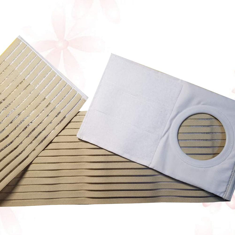 [Australia] - SUPVOX Ostomy Support Belt Elastic Hernia Band Breathable Belly Band for Man Woman Colostomy Abdominal Support 