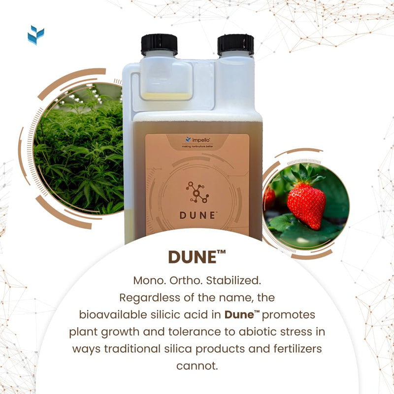 [Australia] - Dune - Bioavailable Silica for Plants ‚Äì Strengthens Cell Walls, Boosts Growth & Stress Resistance ‚Äì Bigger Yields ‚Äì Hydroponic & Soil Compatible - Medicinal, Fruit, Vegetable & Ornamental Growers 