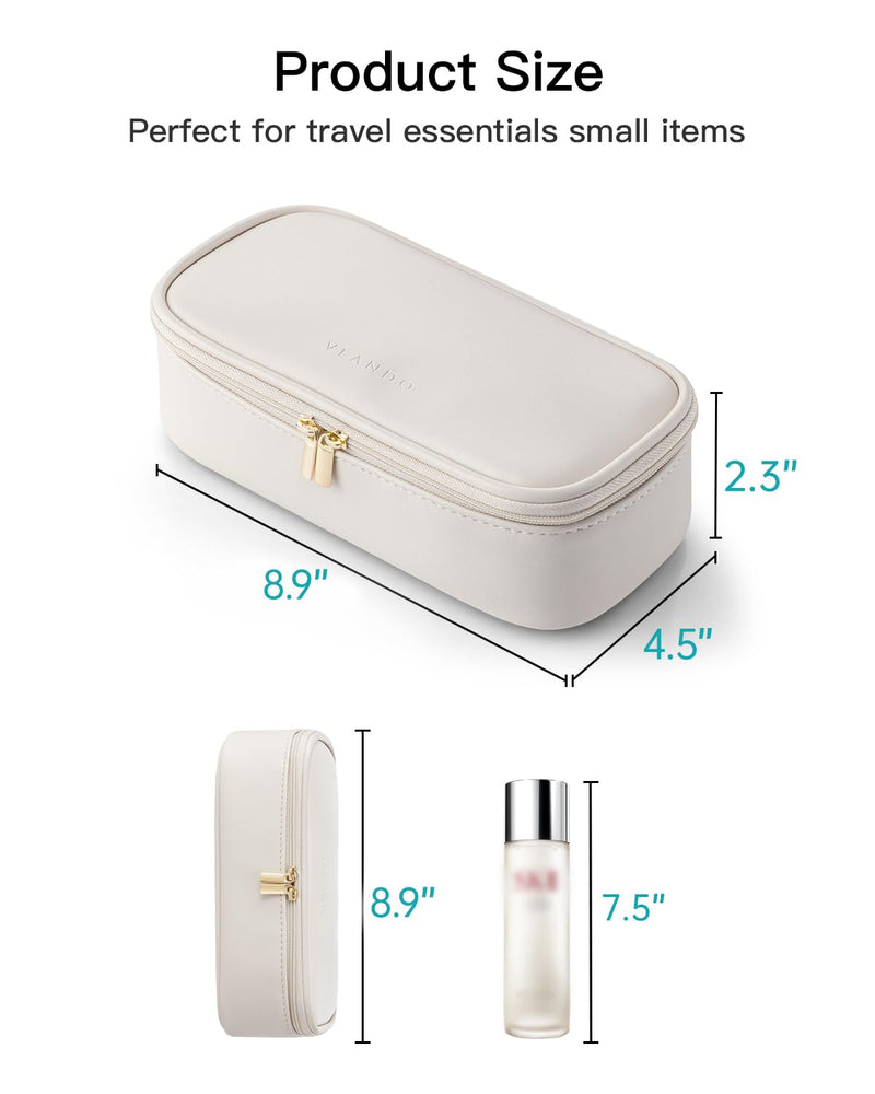 VLANDO Makeup bag travel essentials for women