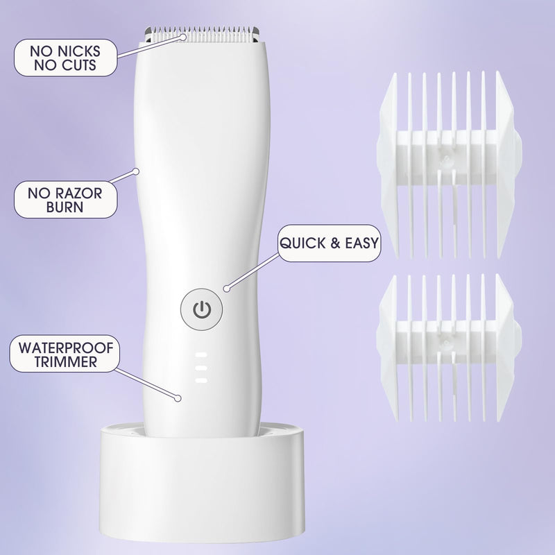 [Australia] - Bikini Trimmer for Women & Men - Pubic & Body Hair Removal, Facial Hair Trimmer 
