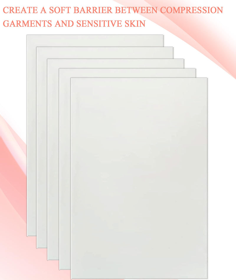 5 Pack Lipo Foam Pads Post Surgery Tummy Tuck for Lipo Recovery,Liposuction Surgery Foam Sheet for Recovery 8" X 11" 5