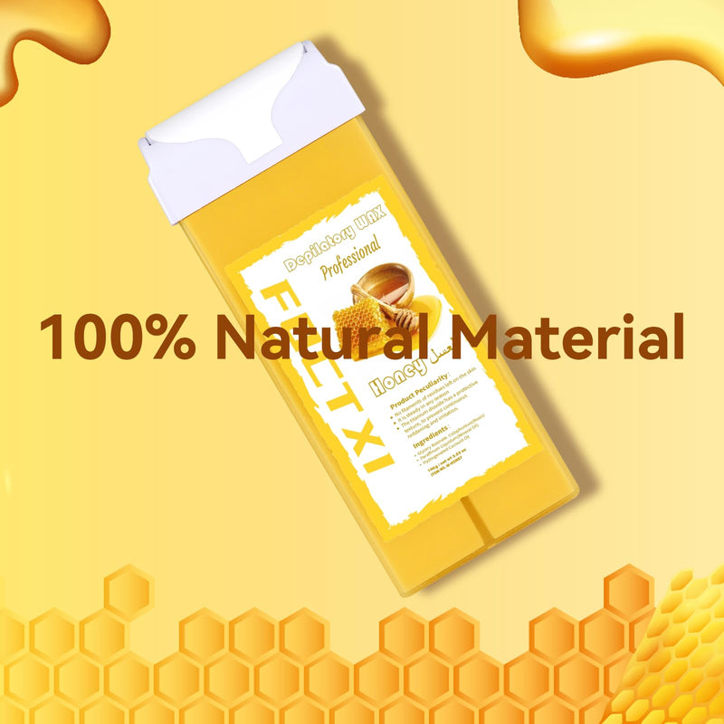 [Australia] - Roller Waxing Kit for Women's Sensitive Skin, 2 Ounce, Hair Removal for Legs 