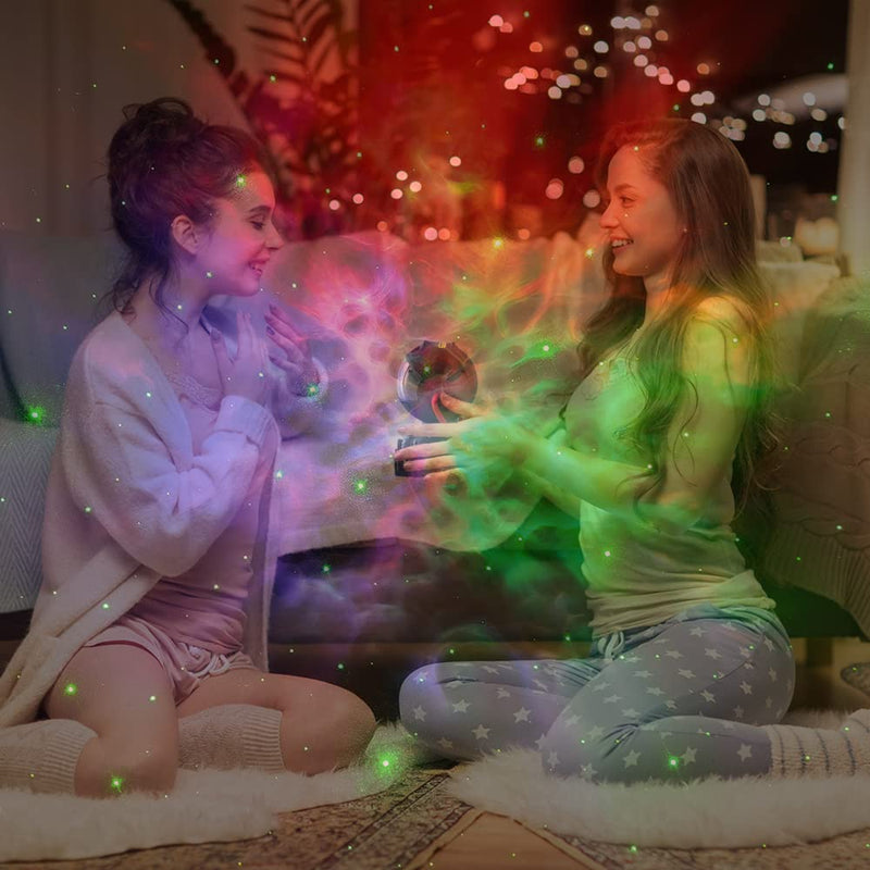 [Australia] - Galaxy Projector, Astronaut Star Projector, Kids Night Light for Bedroom, Adult Playroom,Ceiling, Room Decoration Black 