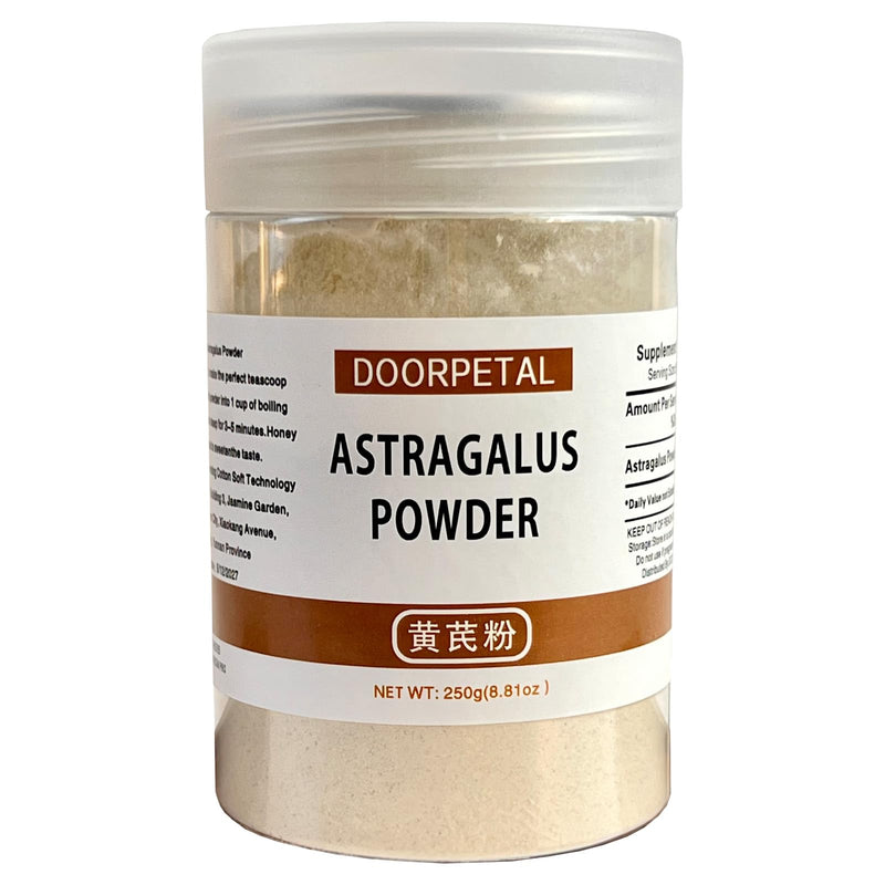 [Australia] - Astragalus membranaceus Powder-8.81oz/250g-Pure Natural Chinese Herbal Medicine -ÈªÑËä™Á≤â- Herbal Supplement -for Tea & Soup 