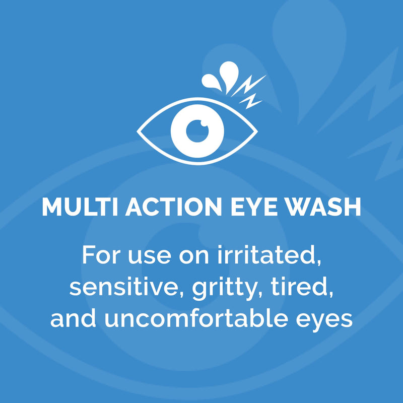 Optrex Multi-action Eye Wash 100ml Lavender 3.5 Fl Oz (Pack of 1)