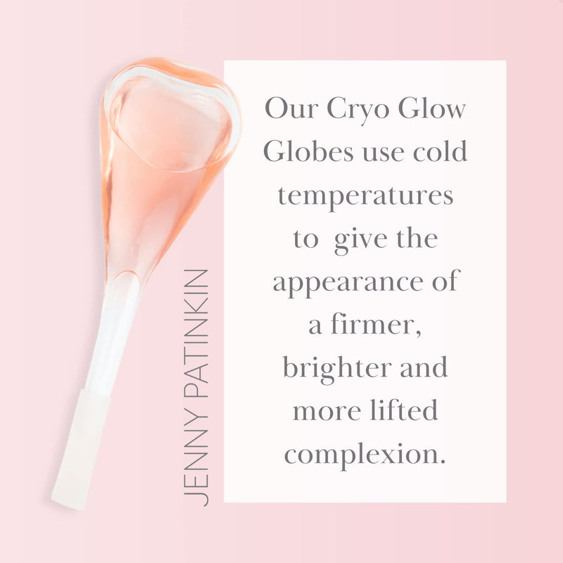 Jenny Patinkin Luxury Ice Globes for Face | 2 Pcs Facial Ice Roller for Face Women | Cooling Skin Care Tool for Facials | Facial Tools to Tighten | Reduce Puffiness & Redness. 2 Count Multicoloured